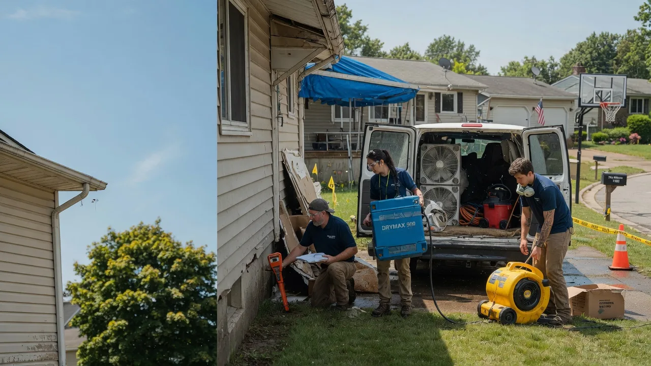 Ceiling Leak Cleanup in Watertown, MN near me